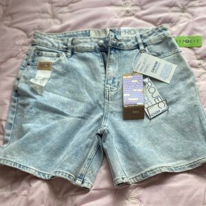 Midi Jean Shorts